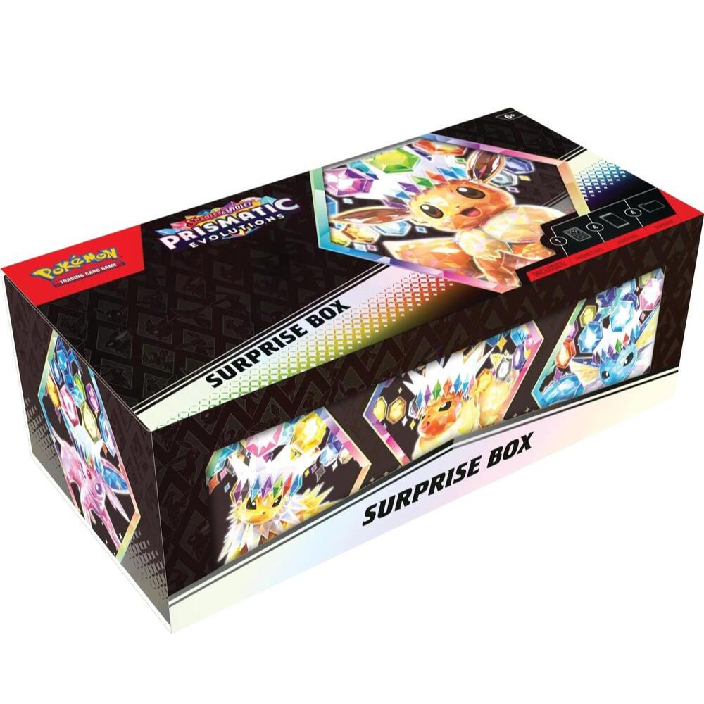 Pokémon TCG: Scarlet & Violet-Prismatic Evolutions Surprise Box image 0