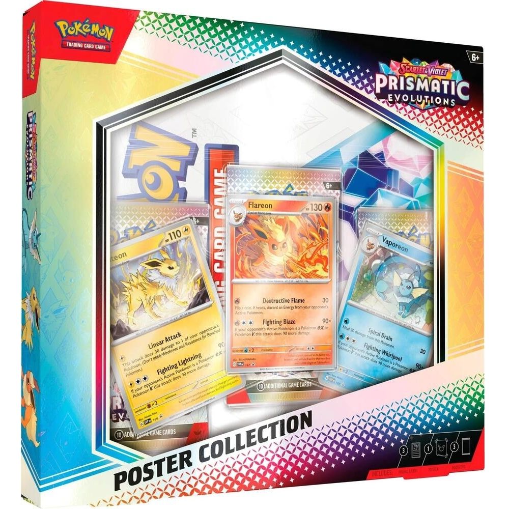 Pokémon TCG: Scarlet & Violet—Prismatic Evolutions Poster Collection image 0