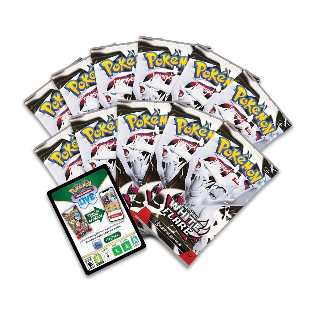 White Flare Pokemon Center Elite Trainer Box
