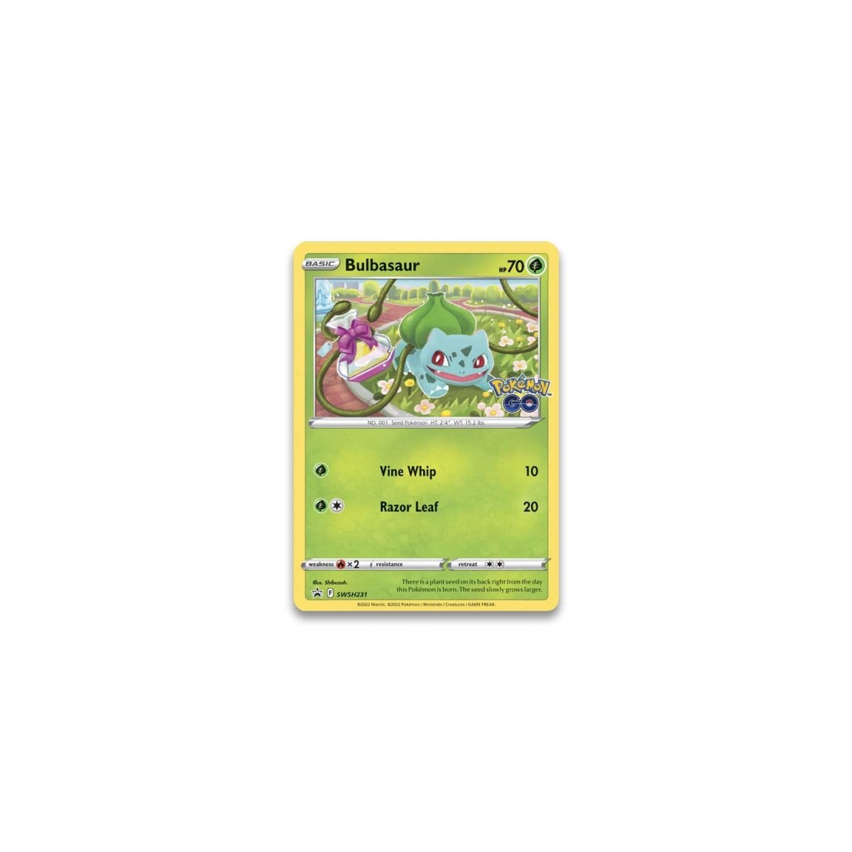 Pokemon Go Pin Collection (Bulbasaur)