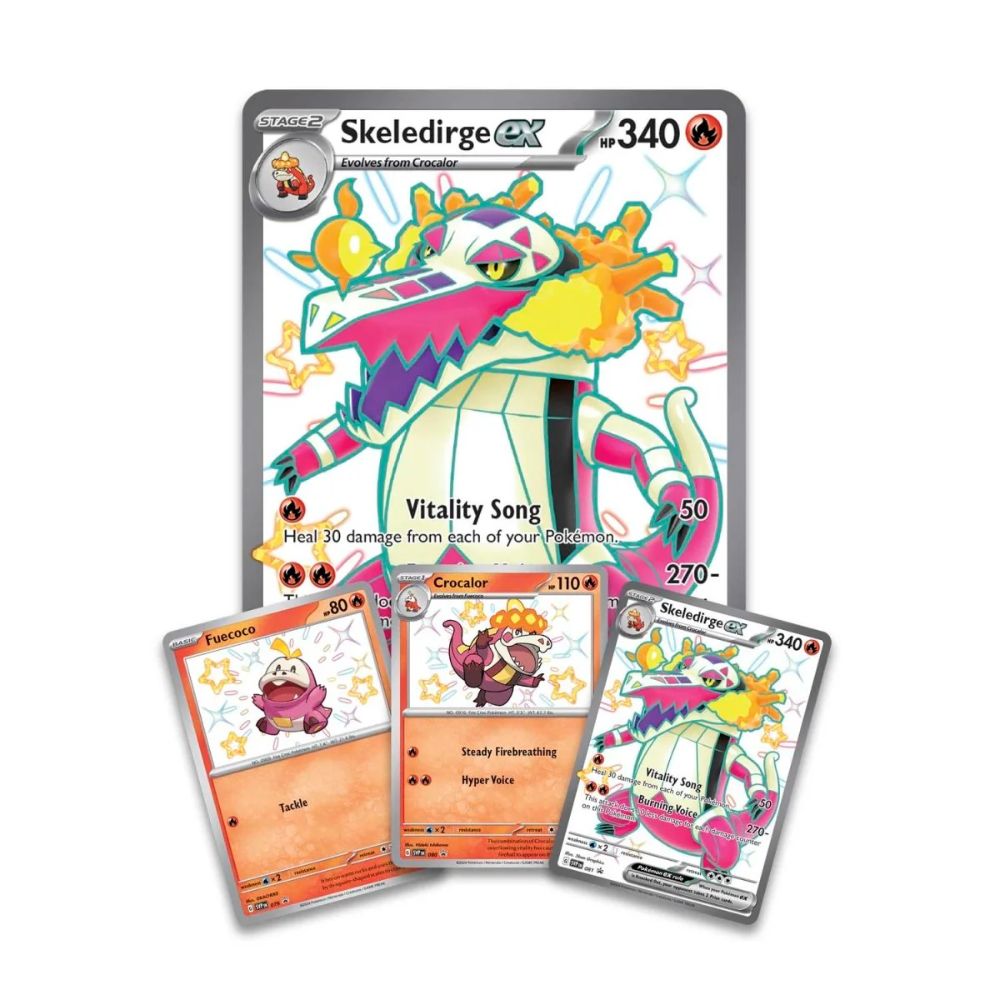 Pokémon TCG: Scarlet & Violet-Paldean Fates Skeledirge ex Premium Collection image 2