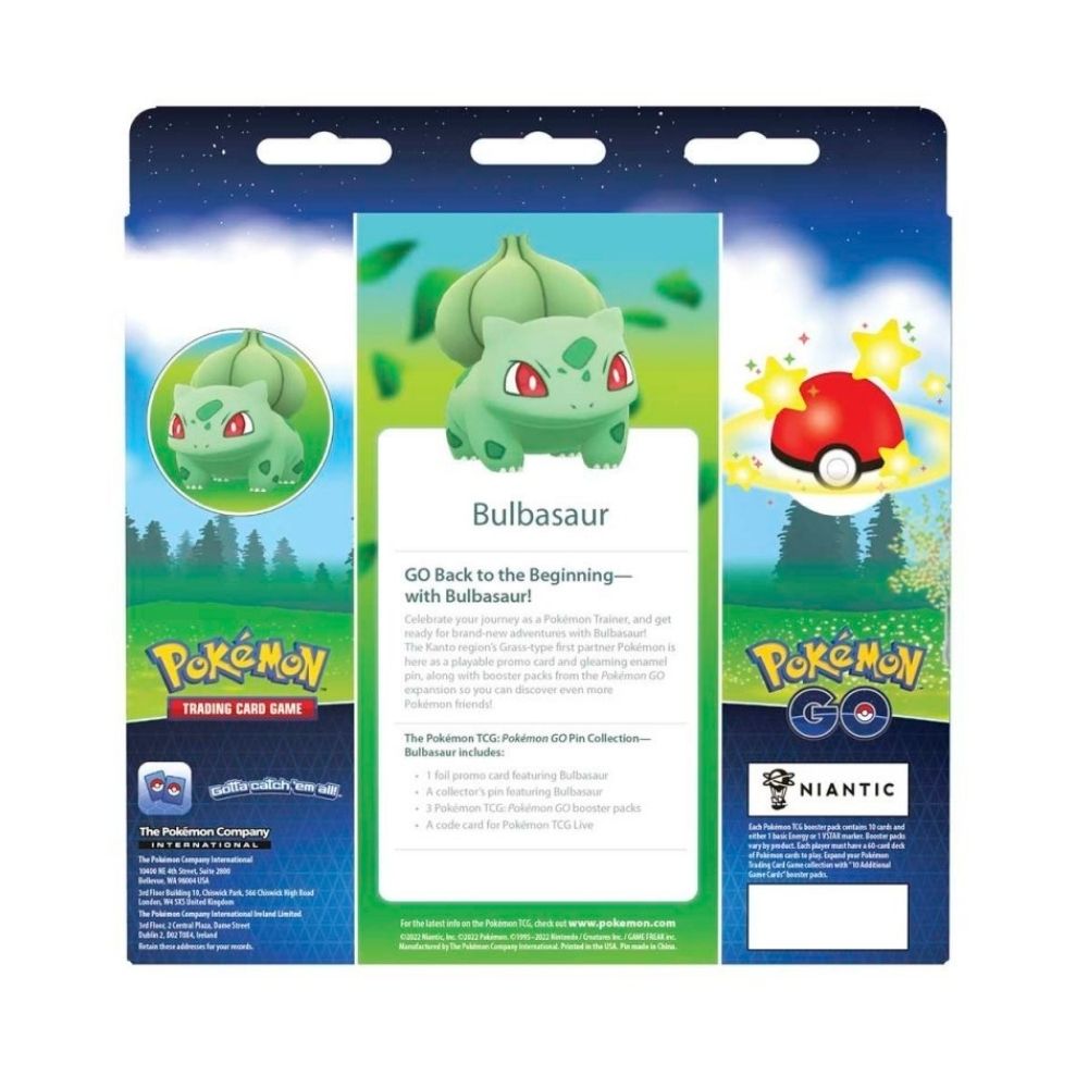 Pokémon GO Pin Collection (Bulbasaur) image 1